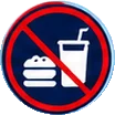 No food and beverages