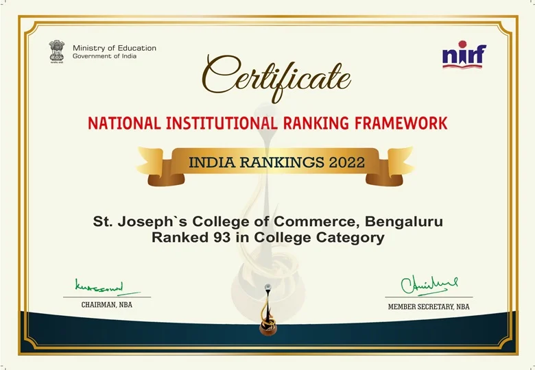 ST JOSEPH COLLEGE OF COMMERCE